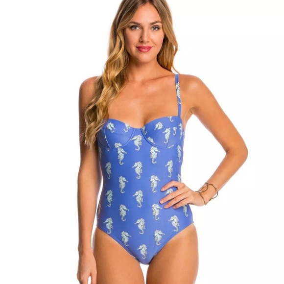 kate spade Other - Rare! Kate Spade Seahorse Swimsuit Sz XS